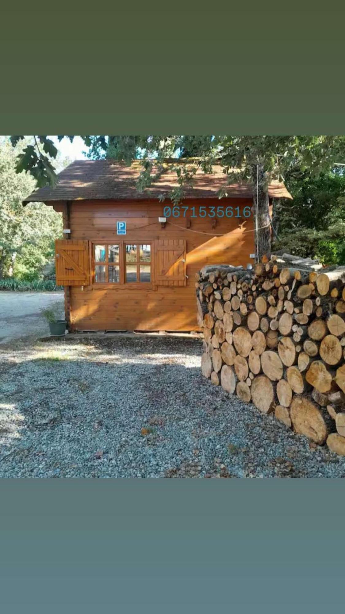 La Cabane En Bois Tourves Kültér fotó